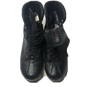 TCX X-RAP WP Black Waterproof Motorcycle Riding Ankle Boots Shoes Size 10 EU 44‎